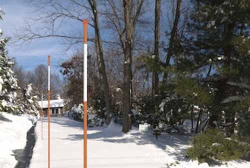 Driveway Fiberglass Markers: A Must-Have for Winter Safety