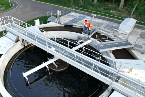 GRP water treatment application