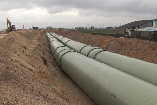 FRP pipe water and wastewater treatment