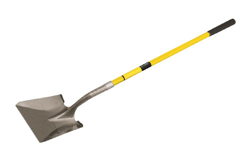 Fiberglass handle shovel