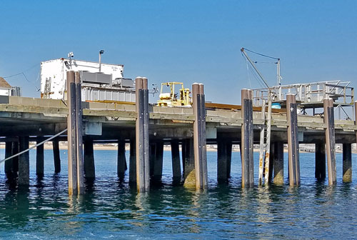 fiberglass dock pilings compared to steel pilings