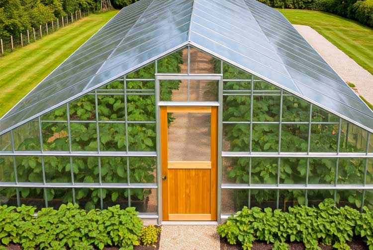 Clear Fiberglass Panels for Greenhouses